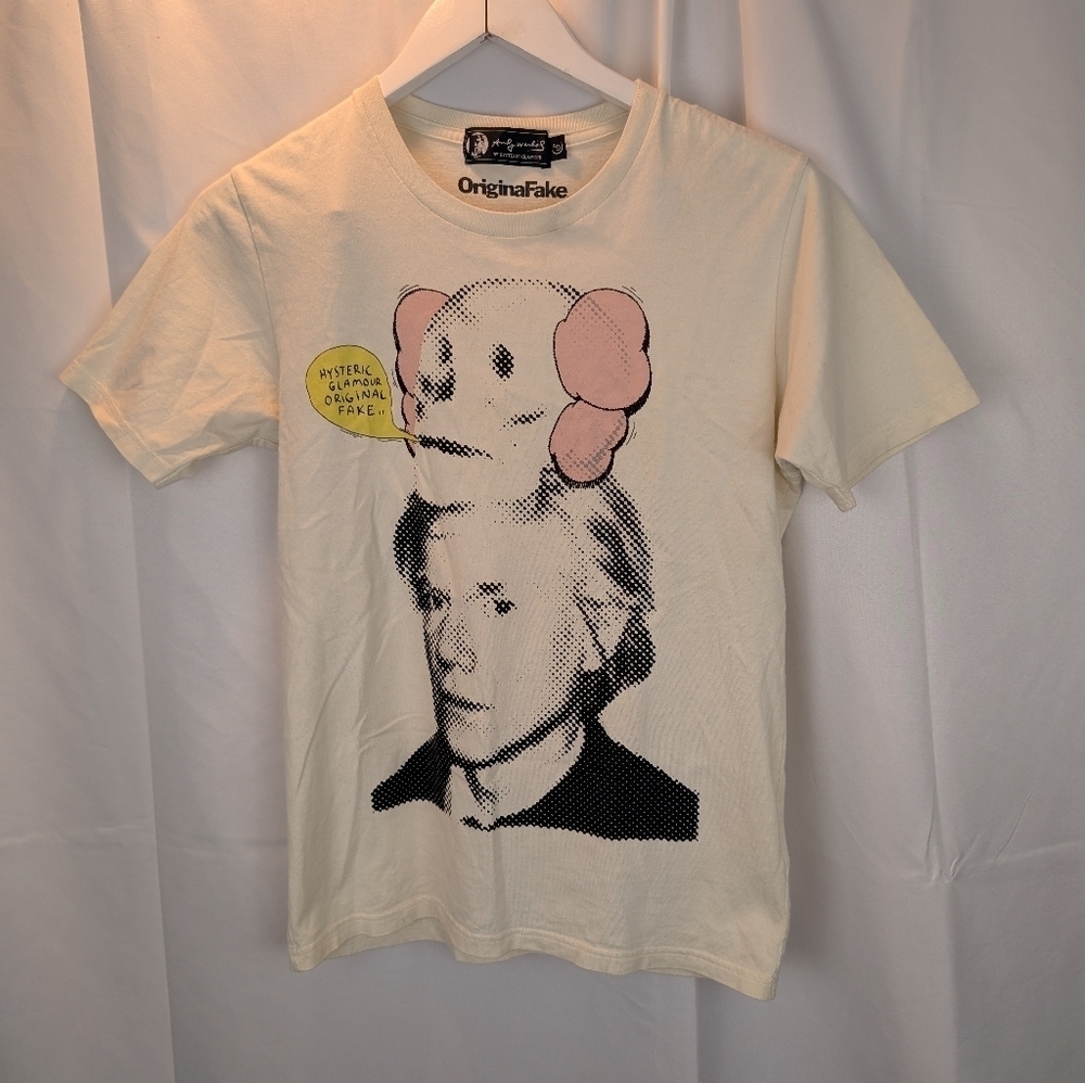 Hysteric glamour x Original Fake Graphic T-Shirt Size S In VGUC